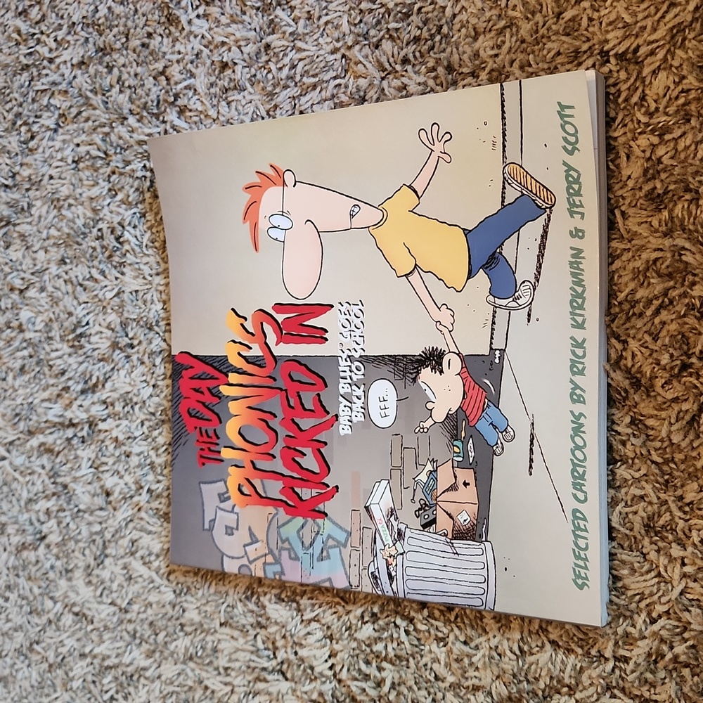 Baby Blues Goes Back to School - The Day Phonics Kicked In comic strip book
